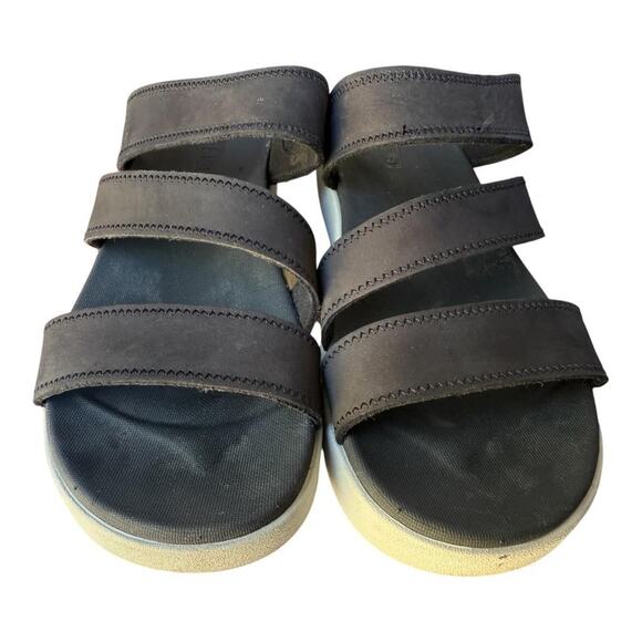 Keen Ellecity Sandal Black Leather Women size 9 - Picture 3 of 6
